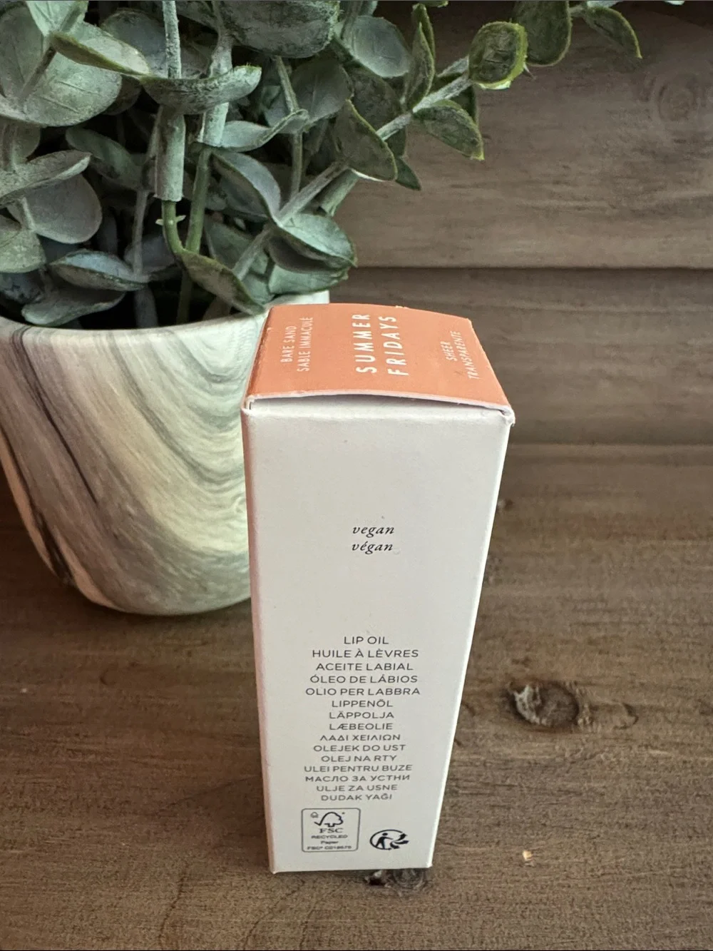 Summer Fridays Dream Lip Oil in Bare Sand